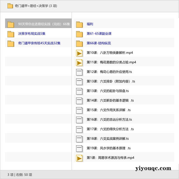 奇门遁甲+易经+决策学-以北资源站