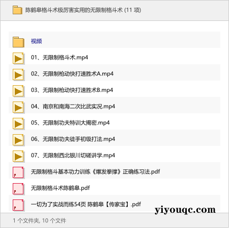 陈鹤皋格斗术极厉害实用的无限制格斗术-以北资源站