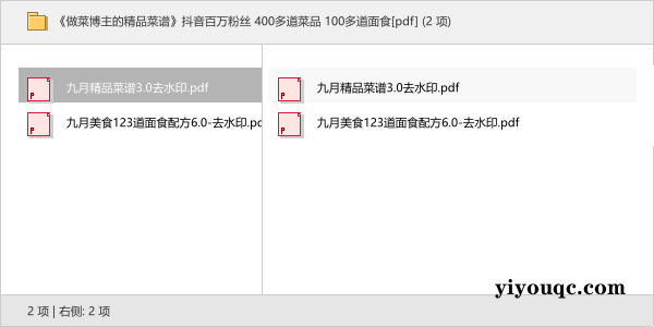 《做菜博主的精品菜谱》抖音百万粉丝 400多道菜品 100多道面食[pdf]-以北资源站