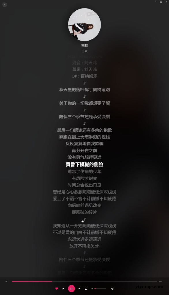 图片[3]-发现了个极简的网易云播放器，竖屏党狂喜-以北资源站