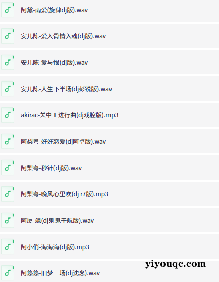 最新车载DJ嗨曲,驾驶必备燃曲库-以北资源站