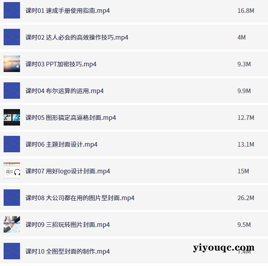 PPT速成70讲：从小白到百万价值PPT高手-以北资源站