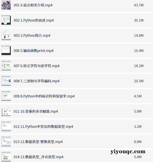 Python全栈教程:零基础直达高薪就业-以北资源站