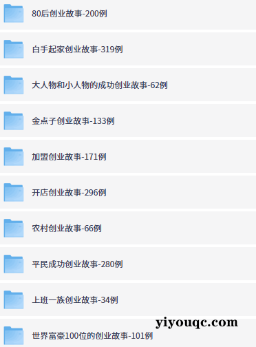 创业案例宝库,1000实战经验一次获取-以北资源站